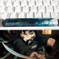 Dropship Demon Slayer Katana Custom OEM 6.25u Resin Spacebar Keycap Artisan Anime Keycaps for MX Switch Mechanical Keyboard